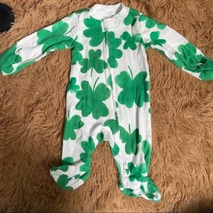 Carter’s St. Patrick’s Day Newborn Footies Pajamas